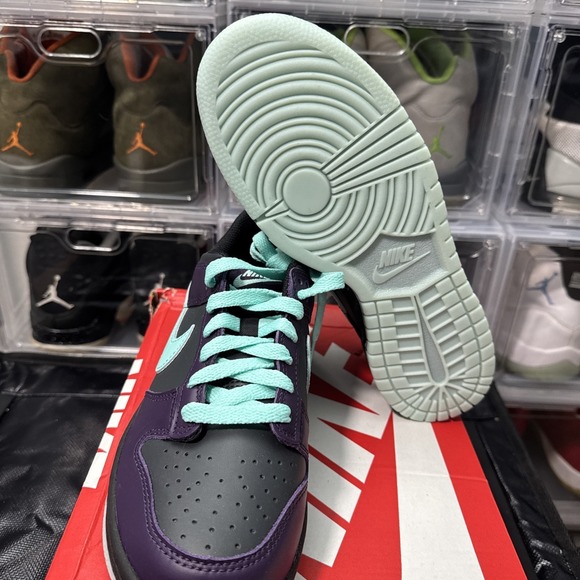 Size 6 or 8W - Nike Dunk Limited Low Wizard Purple Black Teal FB9109-013